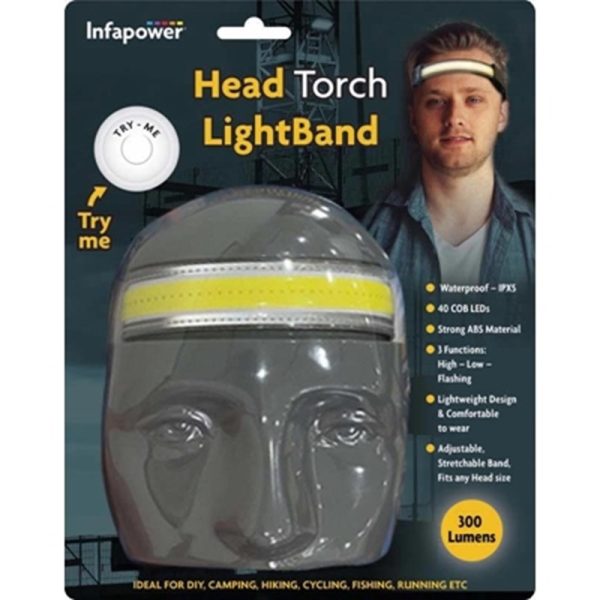 INFAPOWER HEAD TORCH LIGHT BAND