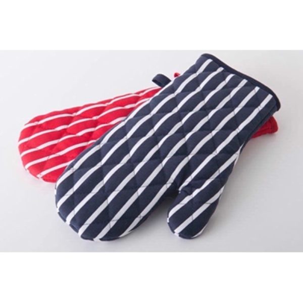 SINGLE OVEN GLOVE BUTCHER RED