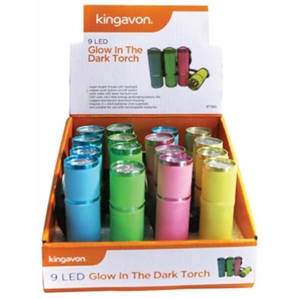 KINGAVON GLOW IN DARK TORCH RT365