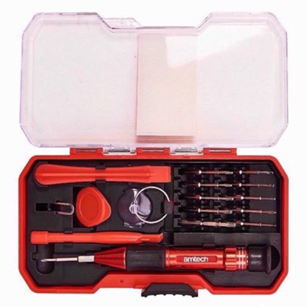 AMTECH REPAIR KIT PREC PHONE/COMP 17PC