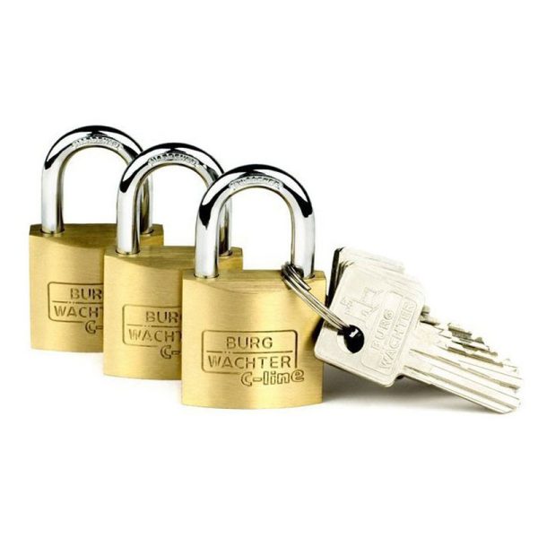 STERLING BRASS PADLOCK 3X20MM