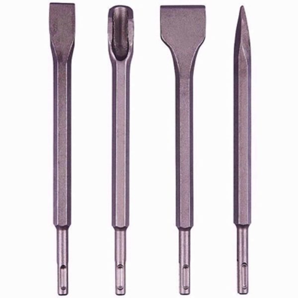 AMTECH CHISEL SDS 4PC SET