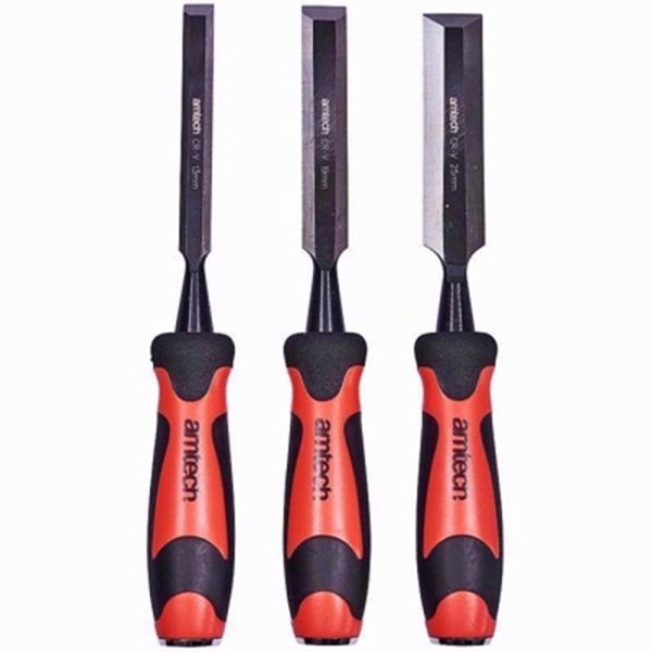 AMTECH CHISEL WOOD 3PC SET