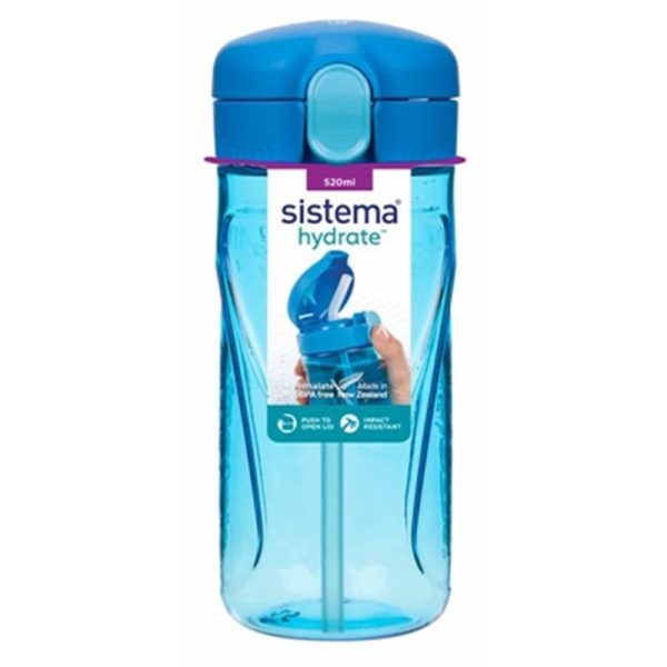 SISTEMA SPORTS QUICK FLIP BOTTLE 520ML