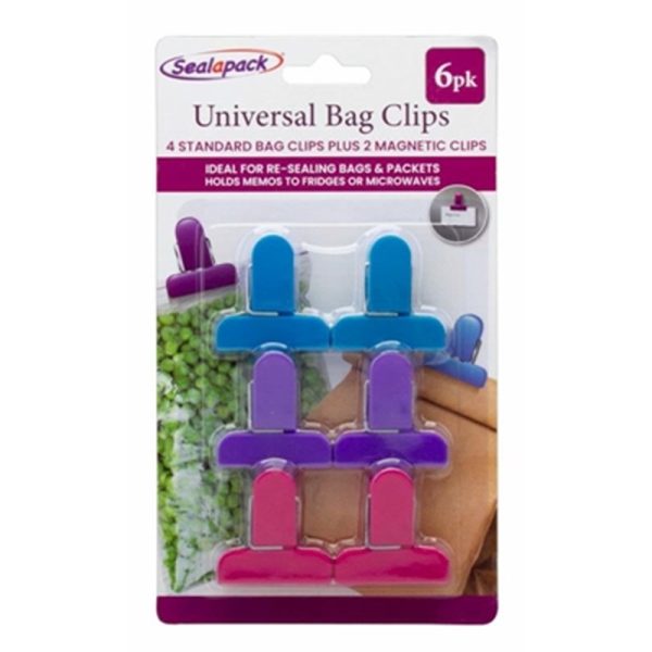 SEALAPACK BAG CLIPS PACK OF 6