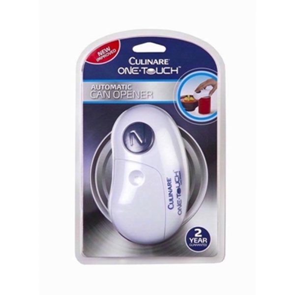 CULINARE ONE TOUCH CAN OPENER WHITE