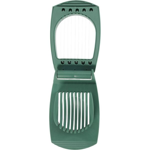 EGG SLICER PP 13X8CM 4ASS CLR