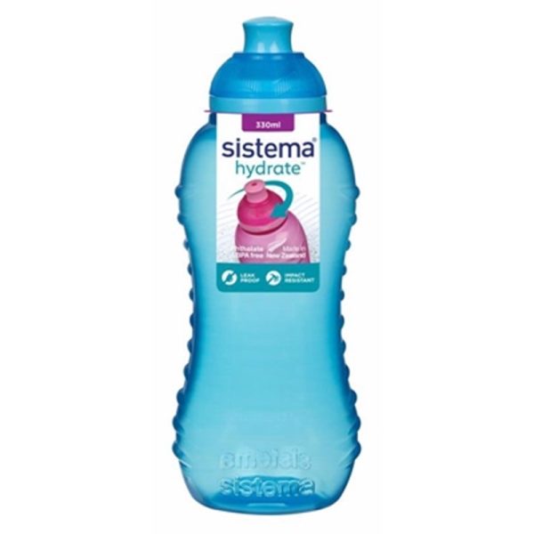 SISTEMA TWIST SPORTS BOTTLE 330ML ASSORTED