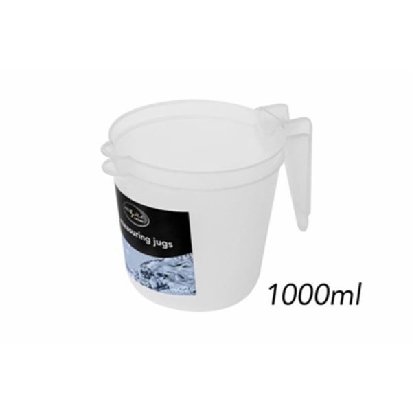 ROYLE HOME PACK OF 2 1LTR MEASURING JUGS