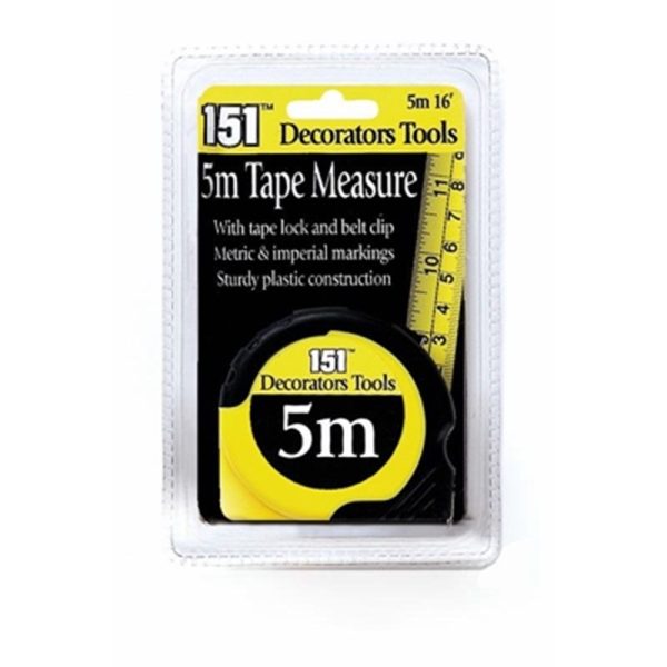 151 DECORATOR TOOL MEASURE TAPE 5MTR