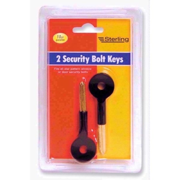 STERLING SECURITY BOLT KEY