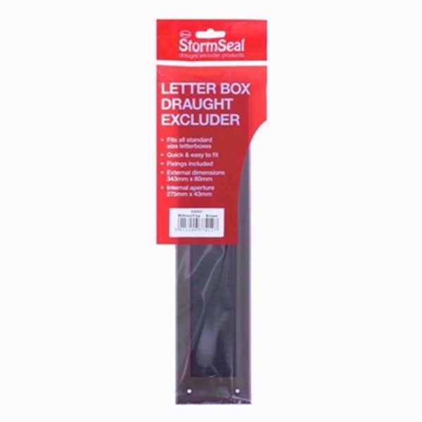 LETTER BOX DRAUGHT COVER BROWN