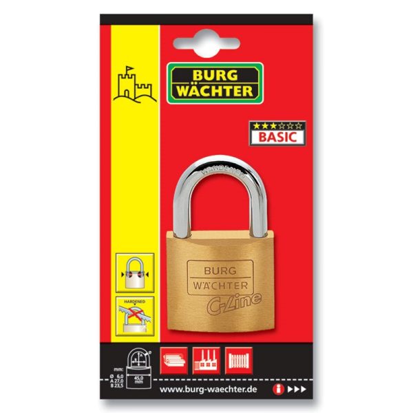 STERLING SHACKLE LOCK 40MM