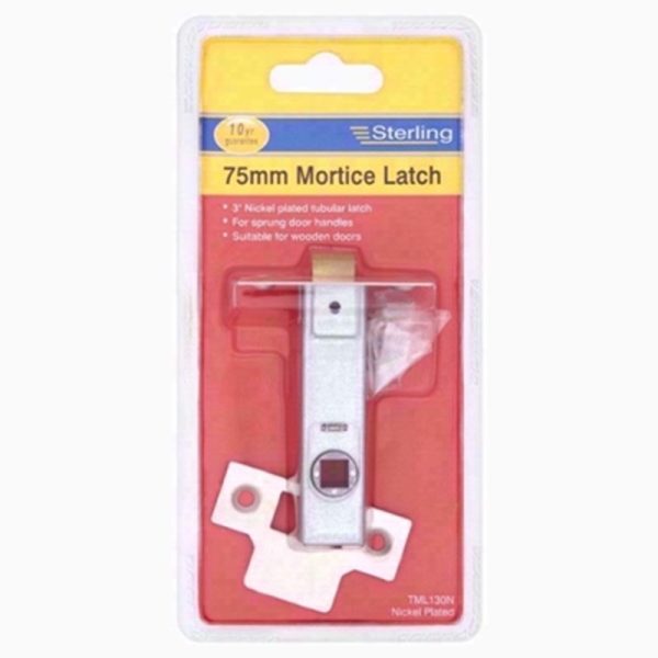 STERLING TUBULAR MORTICE LATCH TML130