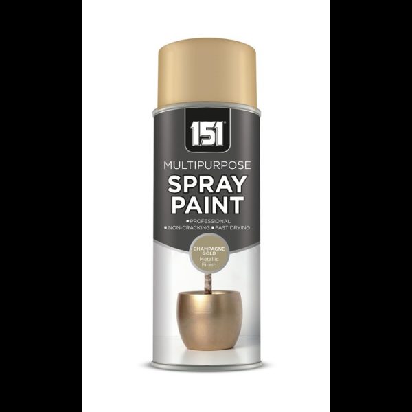 151 SPRAY PAINT 400ML CHAMPAGNE GOLD