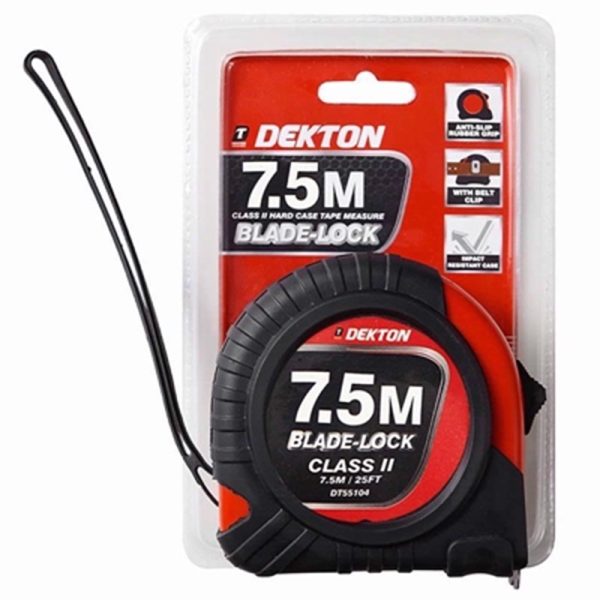 DEKTON TAPE MEASURE 7.5MX25MM