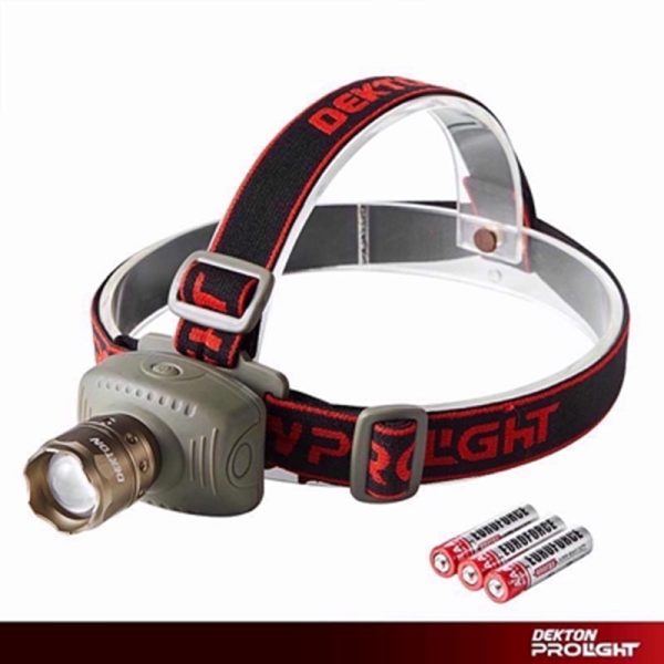 DEKTON HEAD TORCH PRO LIGHT XA160 SEARCHER