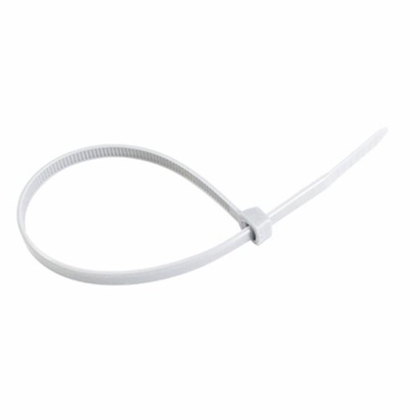 DEKTON WHITE CABLE TIES 9MMX500MM 10PC