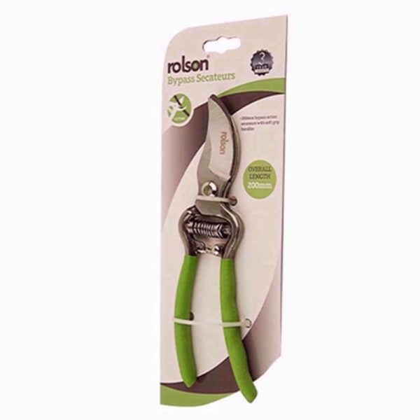 ROLSON BYPASS SECATEURS 200MM