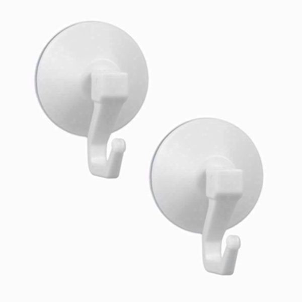 METALTEX SET 2 SUCTION CUPS WITH HOOK