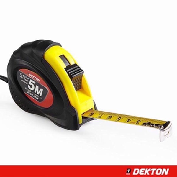 DEKTON TAPE MEASURE 5MX19MM EASY HOLD