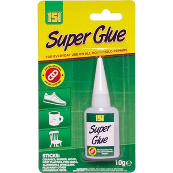 151 SUPER GLUE 10GM (NO BRUSH INCLUDED)