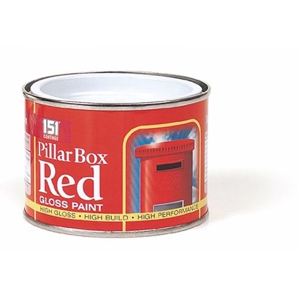 151 TIN PAINT PILLAR BOX RED