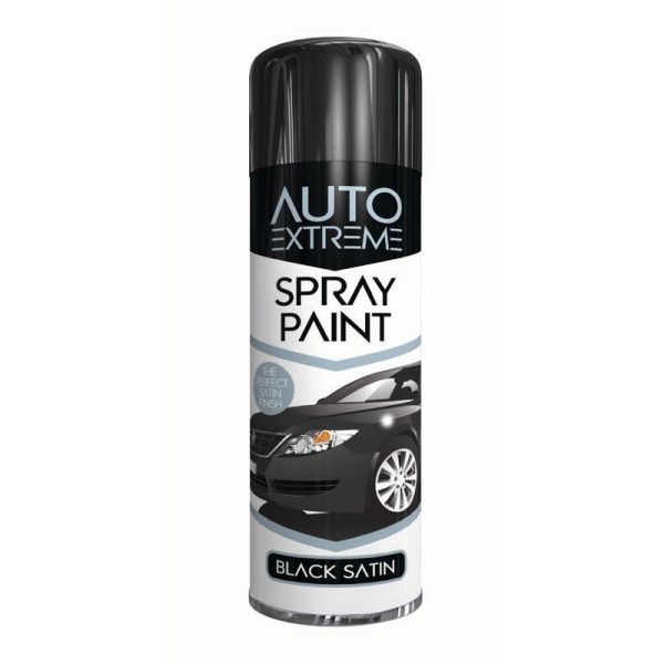 AUTO EXTREME BLACK SATIN 250ML