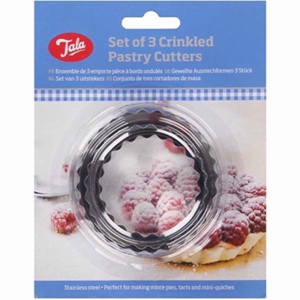 TALA CRINKLE PASTRY CUTTERS 9517