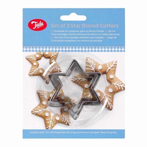 TALA STAR PASTRY CUTTERS