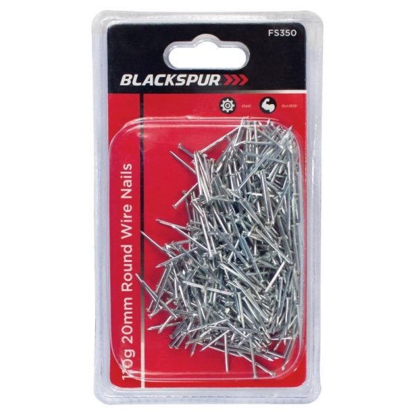 BLACKSPUR ROUND WIRE NAILS 110G 20MM