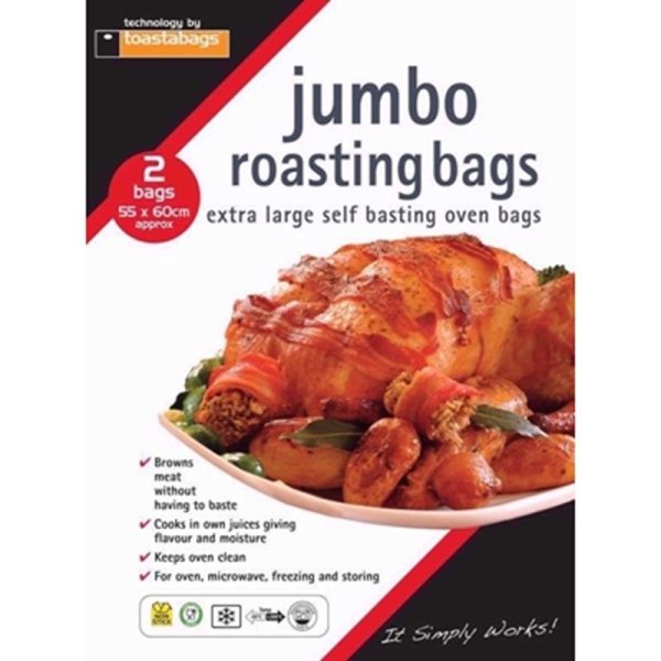 TOASTABAGS OVEN ROASTING 2 BAGS JUMBO