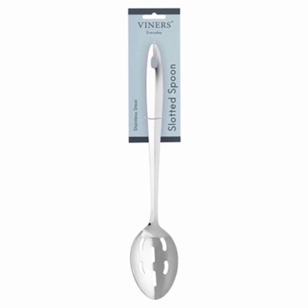 VINERS EVERYDAY STAINLESS STEEL SLOTTED SPOON