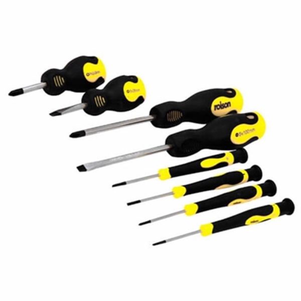 ROLSON SCREWDRIVER SET 8PCE