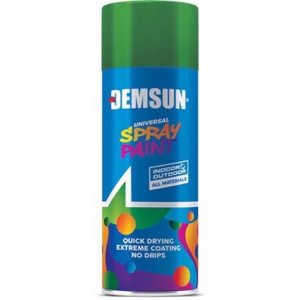 DEMSUN SPRAY PAINT GLOSSY GREEN