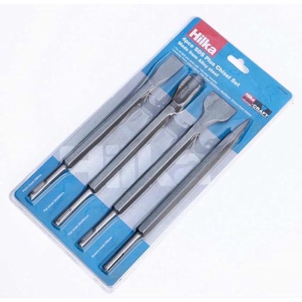 HILKA CHISEL SDS PLUS 4PC SET