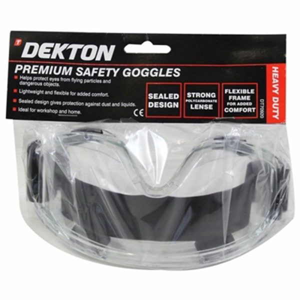 DEKTON PREMIUM SAFETY GOGGLES