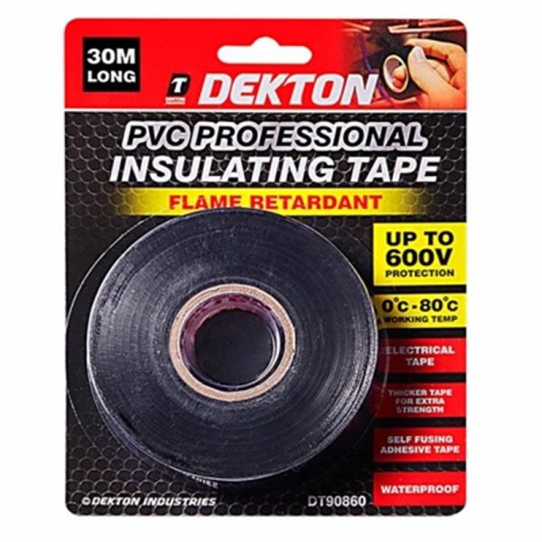 DEKTON PVC 30M INSULATING TAPE