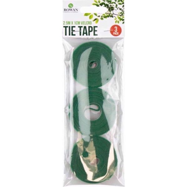 TIE TAPE HOOK & LOOP PACK OF 3