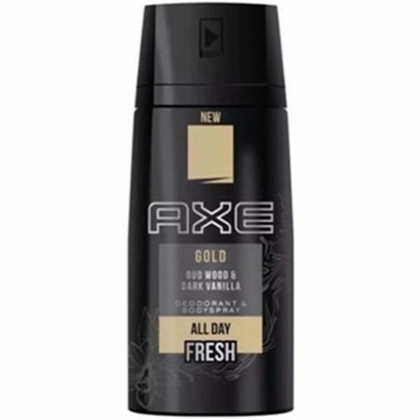 AXE BODY SPRAY GOLD 150ML PACK OF 6