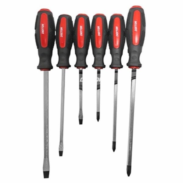 DEKTON SCREWDRIVER 6PCS SET GO THROUGH