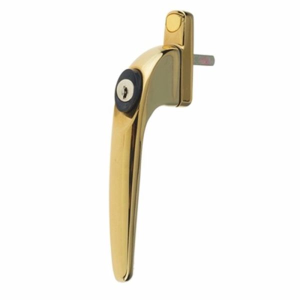 YALE ESSENTIALS WINDOW HANDLE GOLD