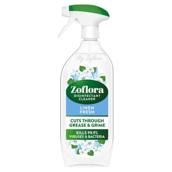 ZOFLORA LINEN FRESH TRIGGER 800ML PACK OF 8