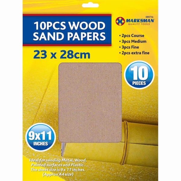 MARKSMAN SAND PAPER WOOD