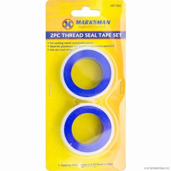 MARKSMAN THREADED SEALING TAPE 2PC