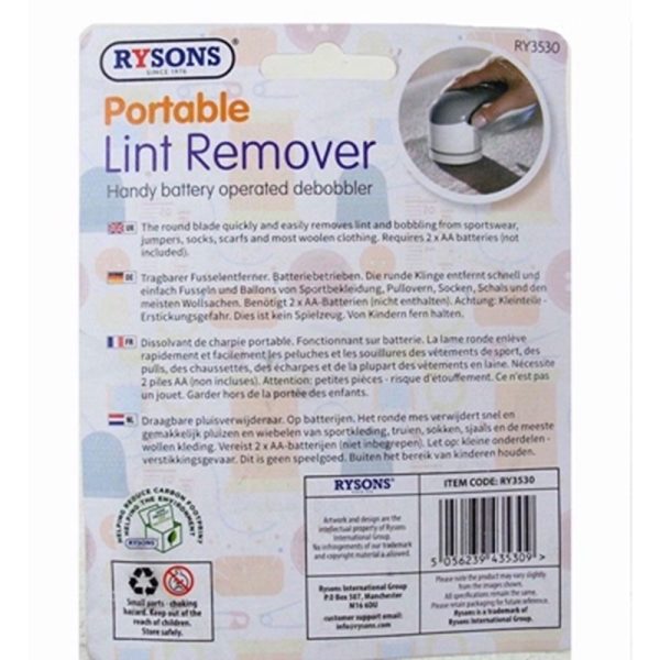 RYSONS LINT REMOVER B/O