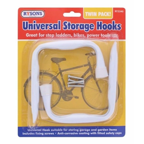 STORAGE HOOKS UNIVERSAL TWIN PACK