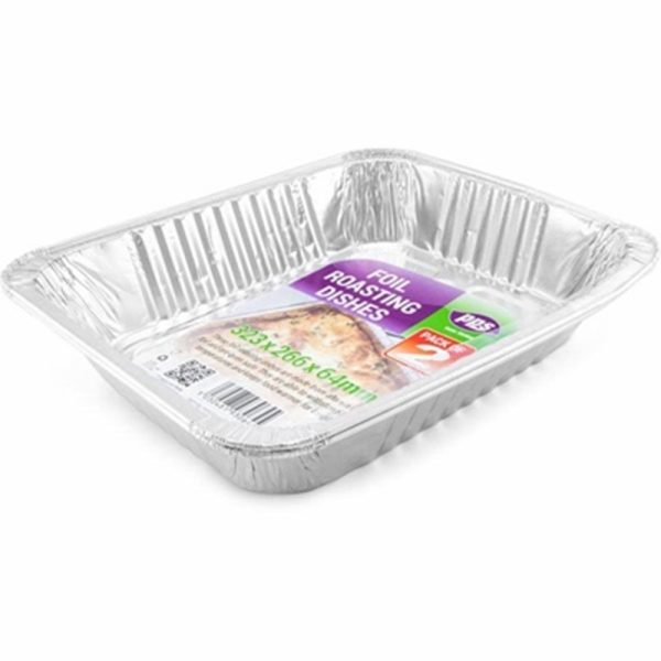 PPS FOIL ROASTING 2 DISHES