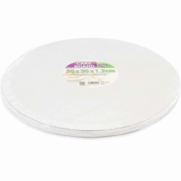 PPS CAKE BOARD ROUND 14 INCH PACK OF 5