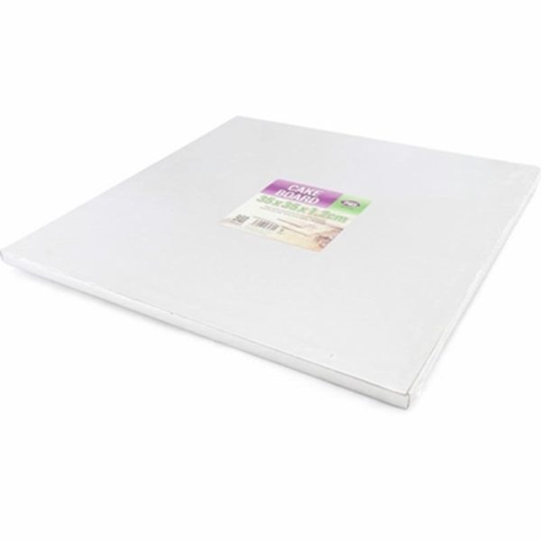 PPS CAKE BOARD SQUARE 14 INCH PACK OF 5